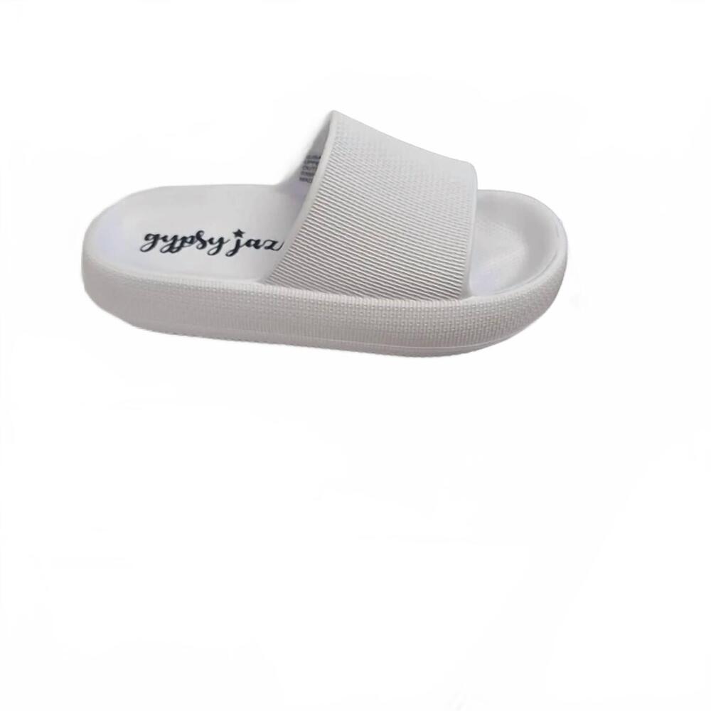 NEW GYPSY JAZZ women's julius slide in white